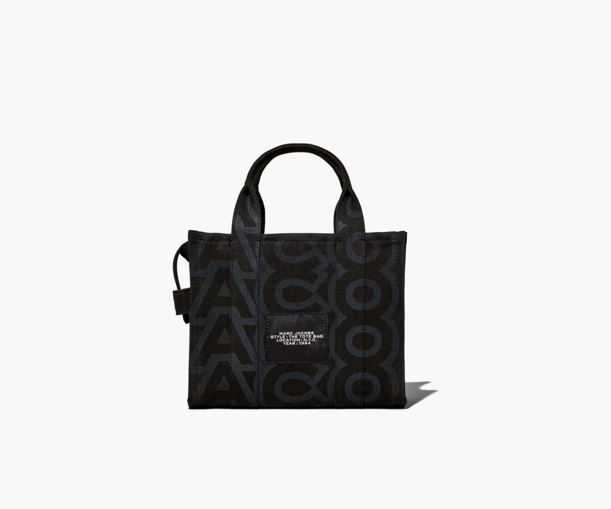 Marc Jacobs Outline Monogram Mini Tote Bag Černé Viacfarebný | SLYAT5360