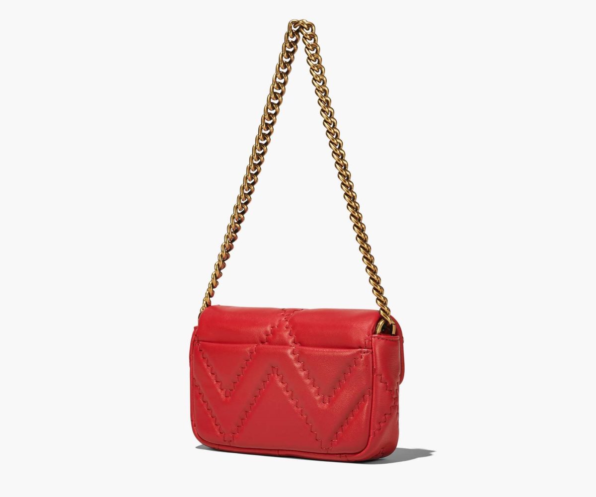 Marc Jacobs Prošívaný Læder J Marc Mini Bag Červené | IKPQF6175