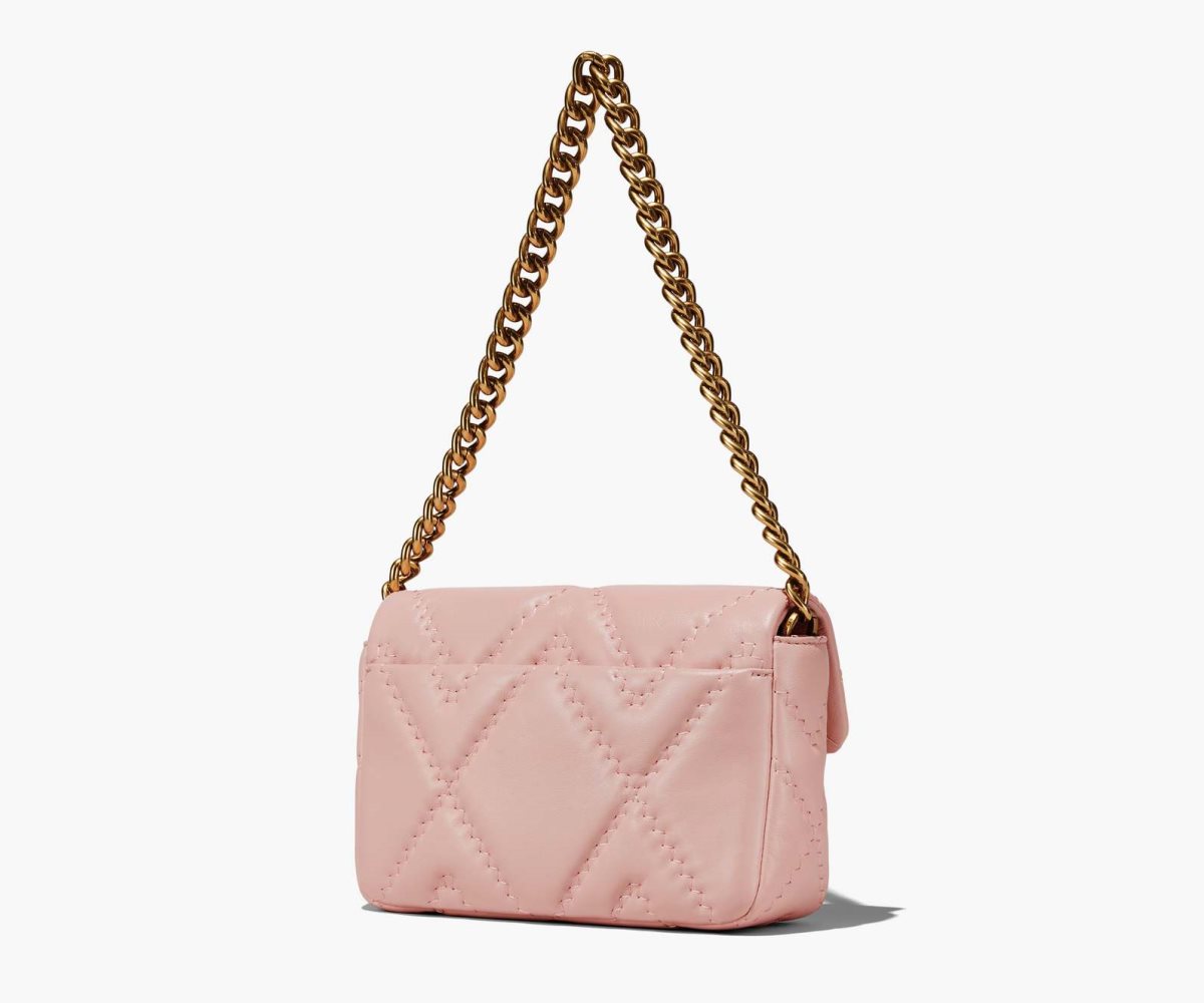 Marc Jacobs Prošívaný Læder J Marc Shoulder Bag Růžové | LMJIX3246