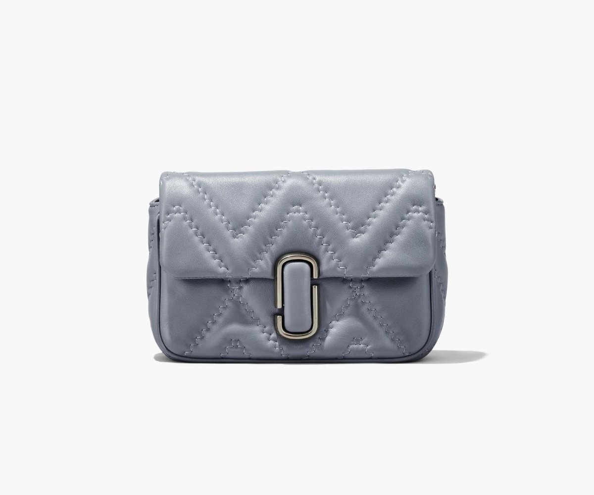 Marc Jacobs Prošívaný Læder J Marc Shoulder Bag Šedé | QUDHI4193