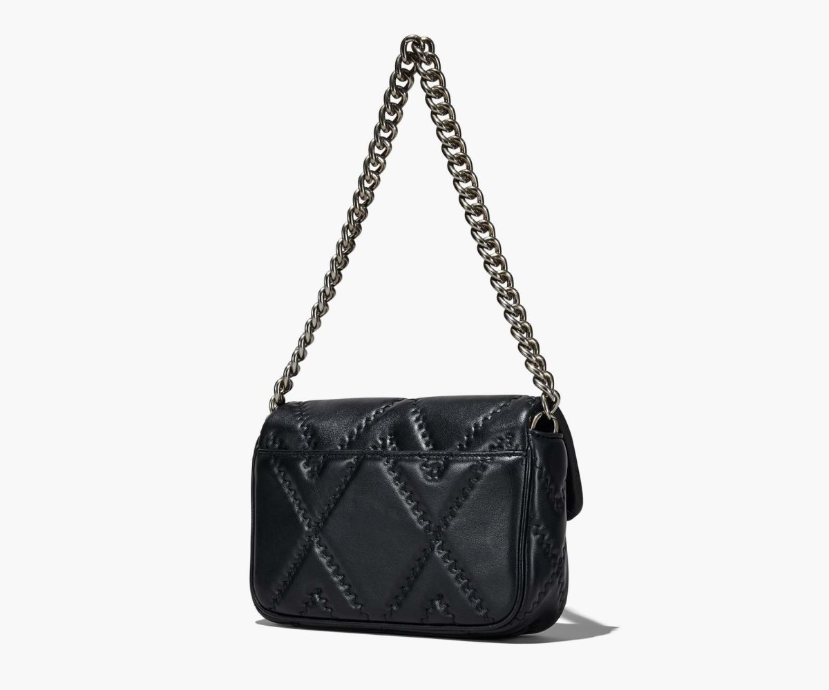 Marc Jacobs Prošívaný Læder J Marc Shoulder Bag Černé | WSABH4208