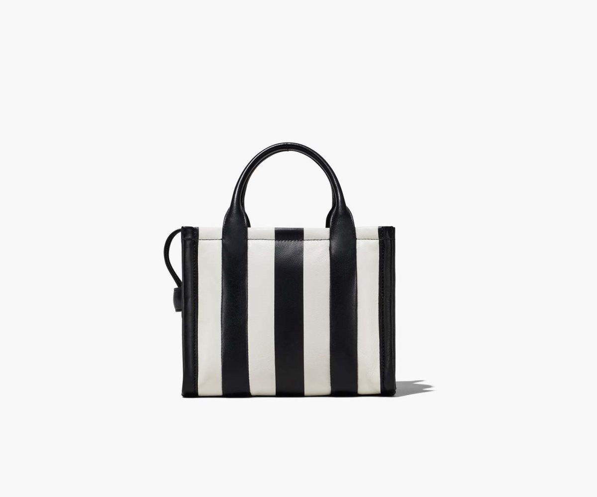 Marc Jacobs Pruhovaný Mini Tote Bag Černé Bílé | AHBKO8410