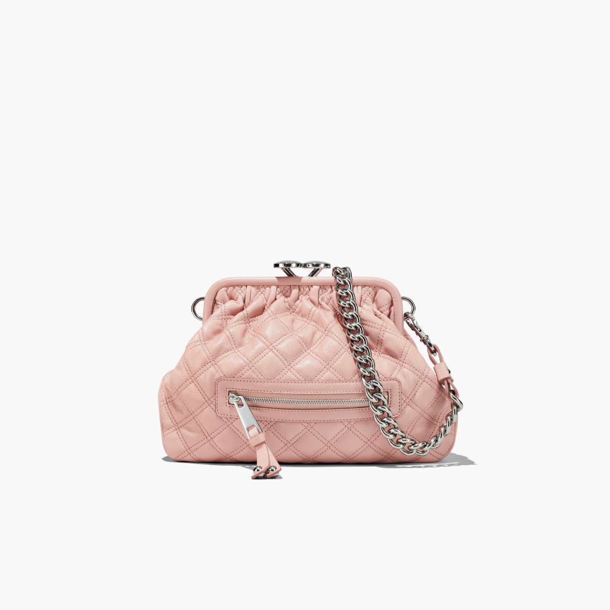 Marc Jacobs Re-Edition Prošívaný Læder Little Stam Bag Růžové | DPSBW3496