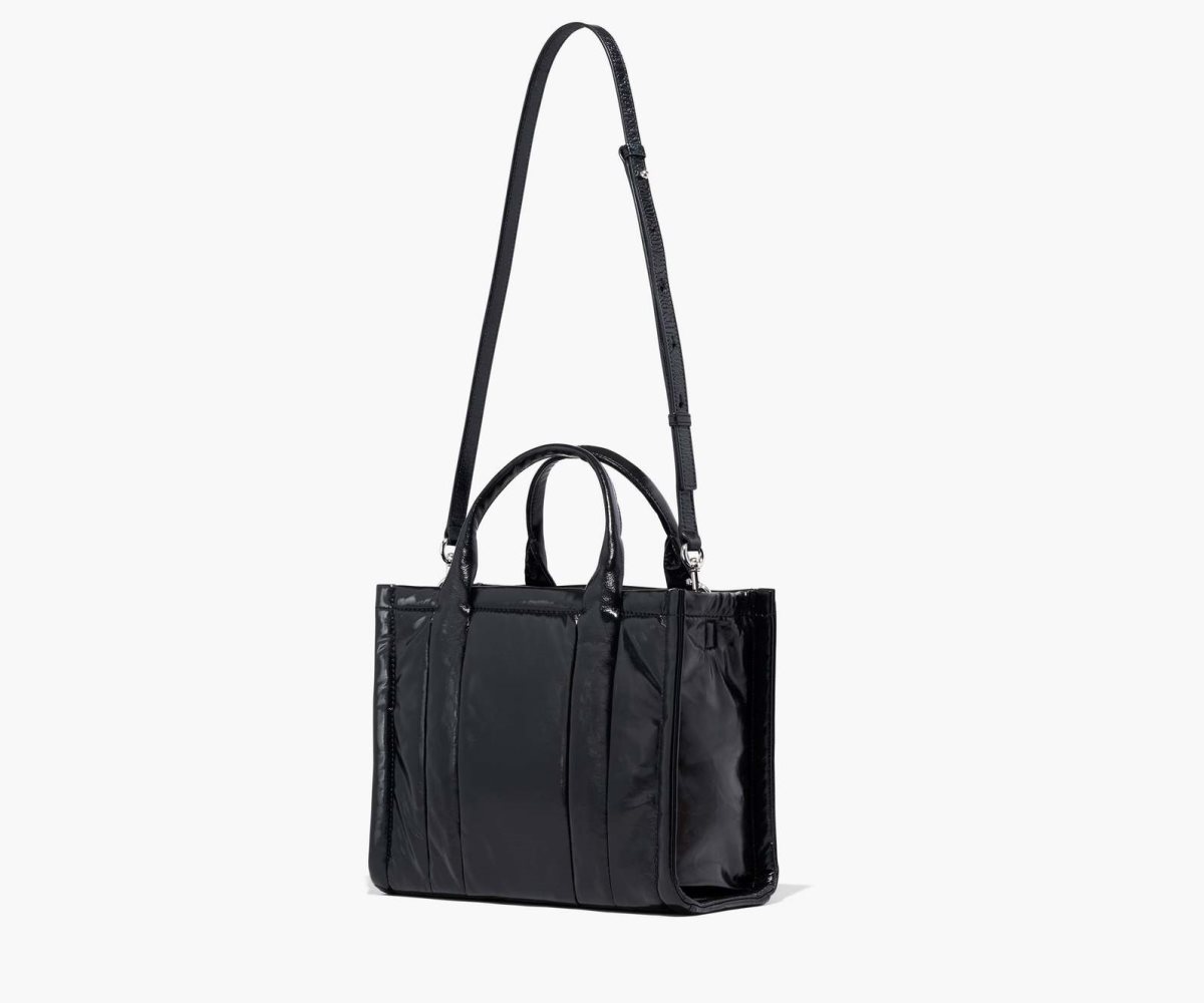 Marc Jacobs Shiny Crinkle Medium Tote Bag Černé | UOKCT0849