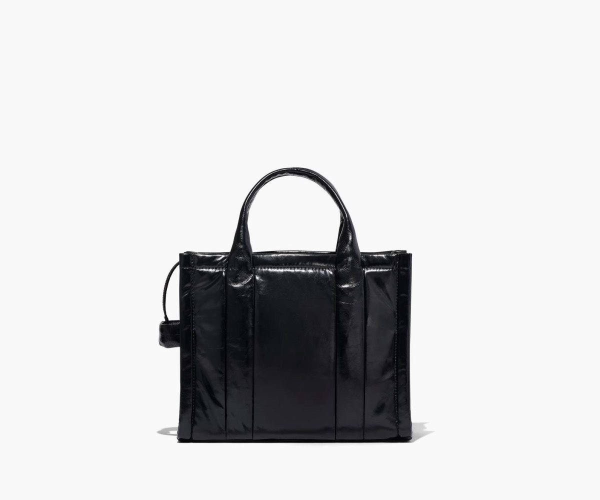 Marc Jacobs Shiny Crinkle Medium Tote Bag Černé | UOKCT0849