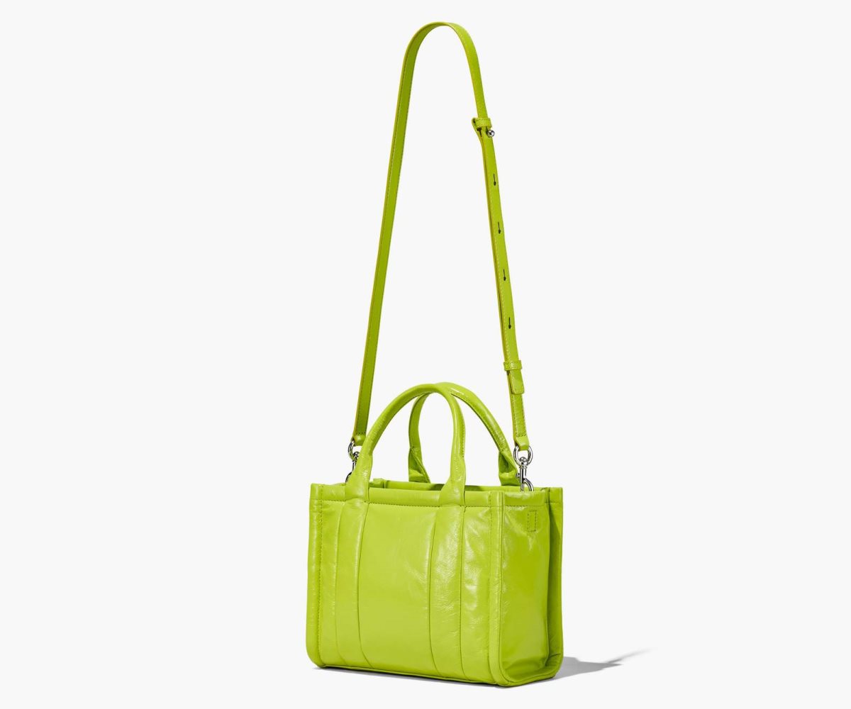 Marc Jacobs Shiny Crinkle Mini Tote Světle Zelene | WXTOH2950