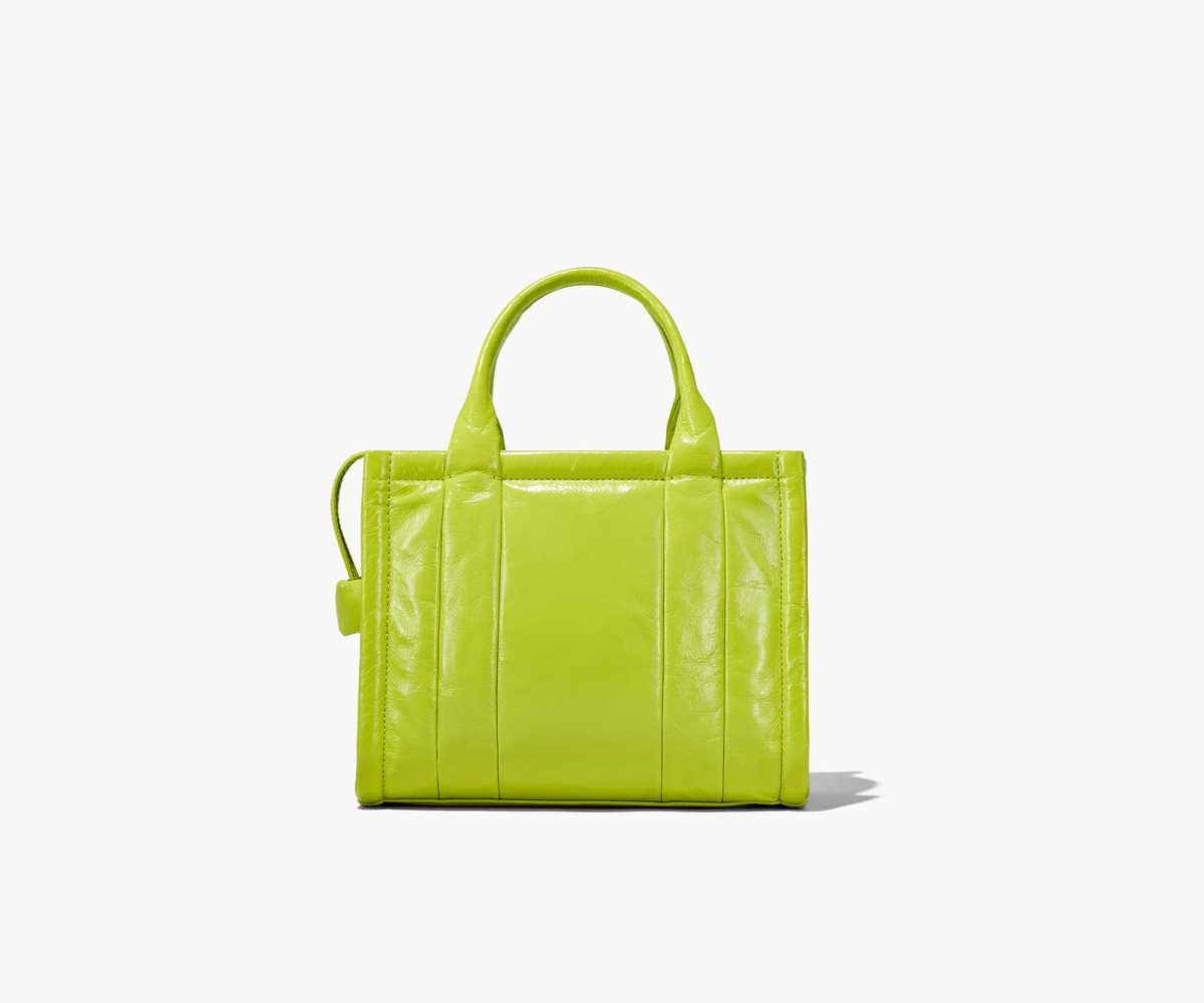 Marc Jacobs Shiny Crinkle Mini Tote Světle Zelene | WXTOH2950