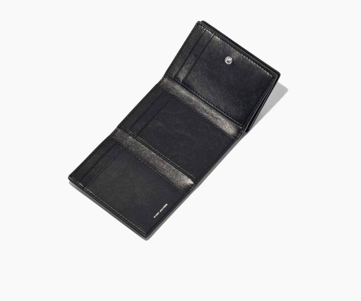 Marc Jacobs Slim 84 Medium Trifold Wallet Černé | YVIMZ0316