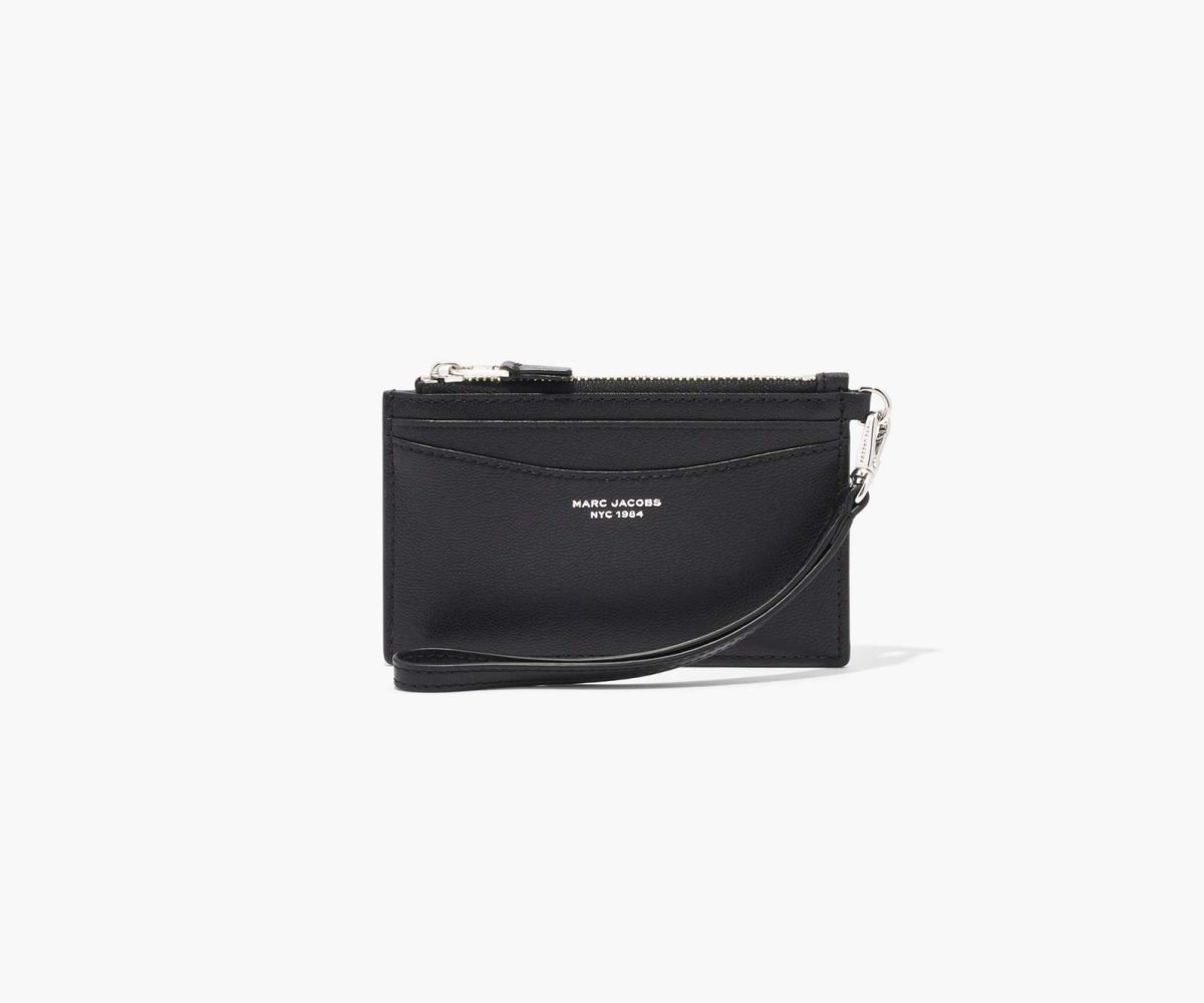 Marc Jacobs Slim 84 Top Zip Wristlet Černé | RXSVK8072