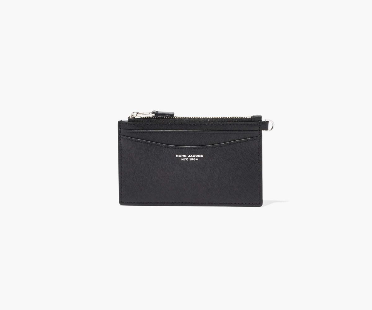 Marc Jacobs Slim 84 Top Zip Wristlet Černé | RXSVK8072