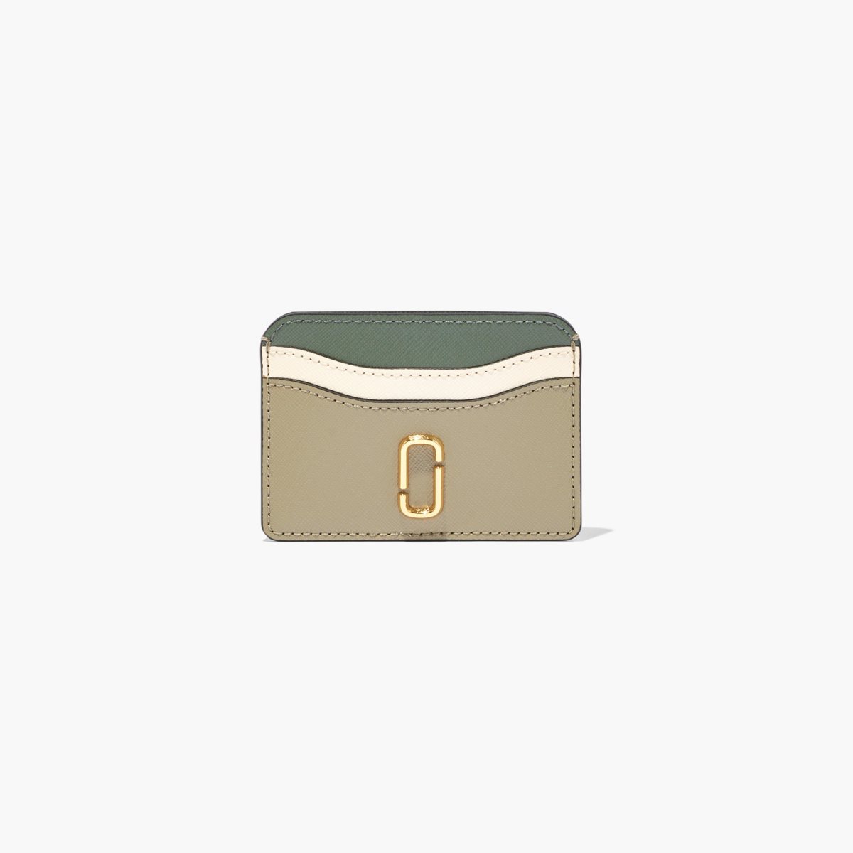 Marc Jacobs Snapshot Card Case Stříbrné Olivy Zelené Viacfarebný | MJPBV0967