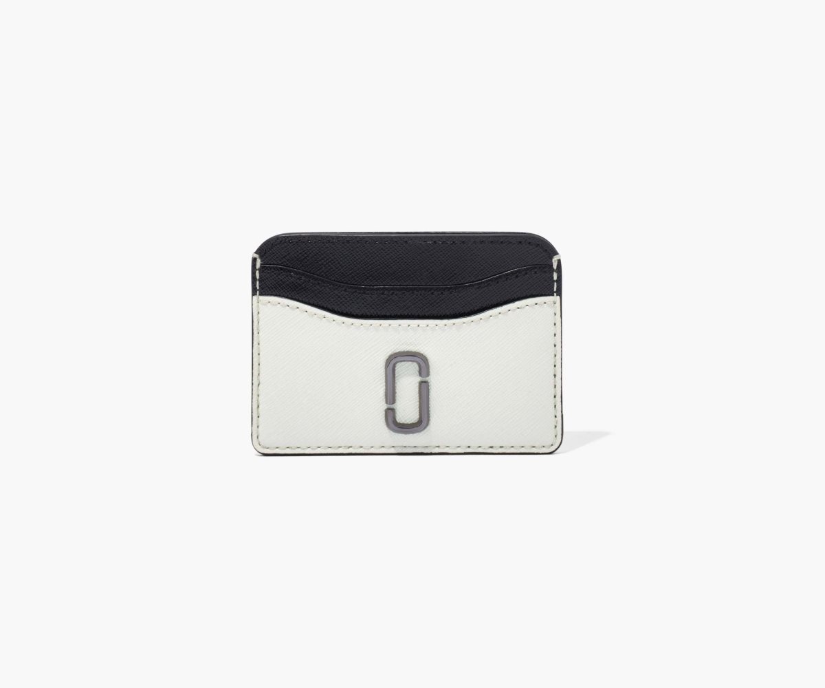 Marc Jacobs Snapshot Card Case Černé Bílé | GVRDZ9054