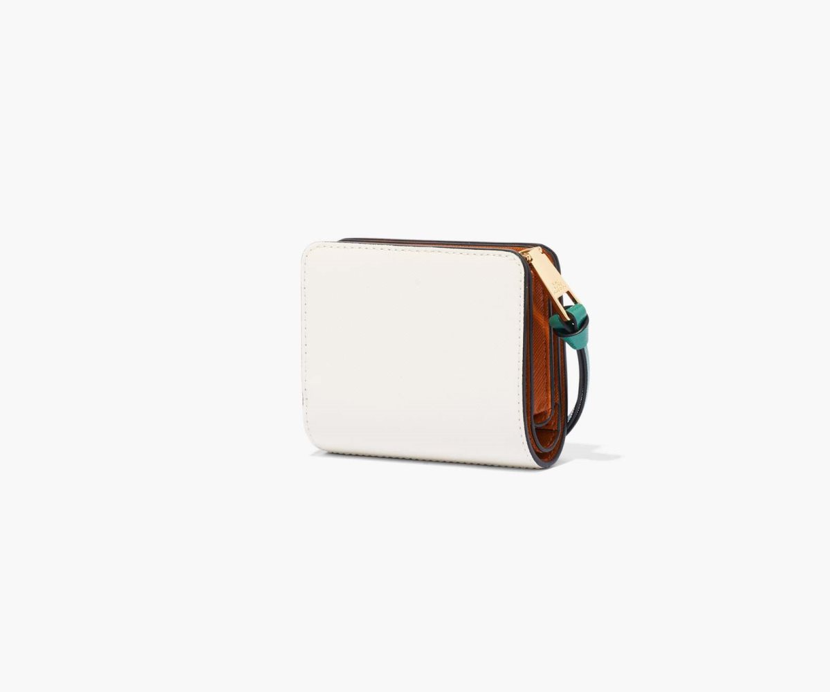 Marc Jacobs Snapshot Mini Compact Wallet Černé Oranžové Viacfarebný | DHJZO7305