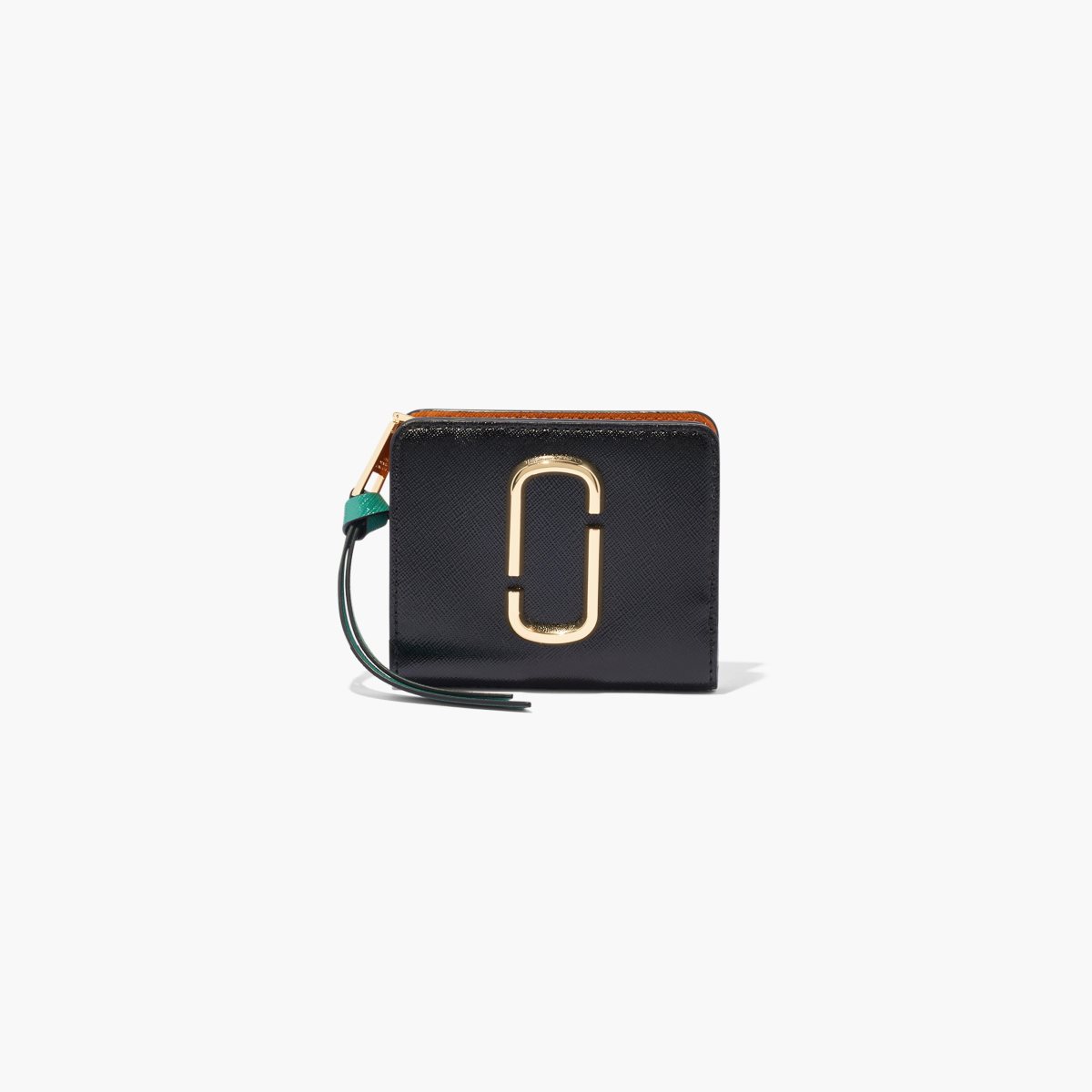 Marc Jacobs Snapshot Mini Compact Wallet Černé Oranžové Viacfarebný | DHJZO7305