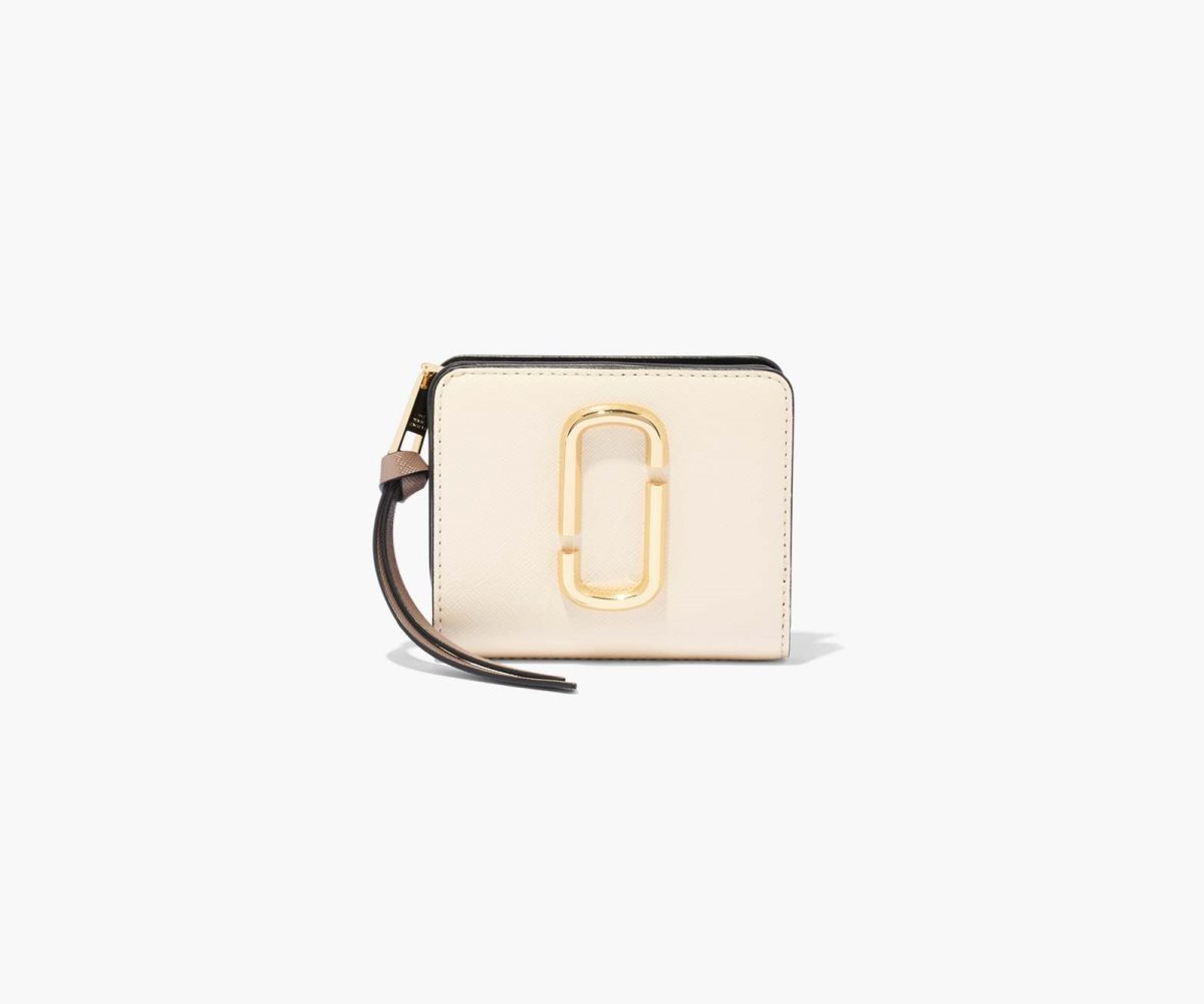 Marc Jacobs Snapshot Mini Compact Wallet Bílé Viacfarebný | LFASX8369