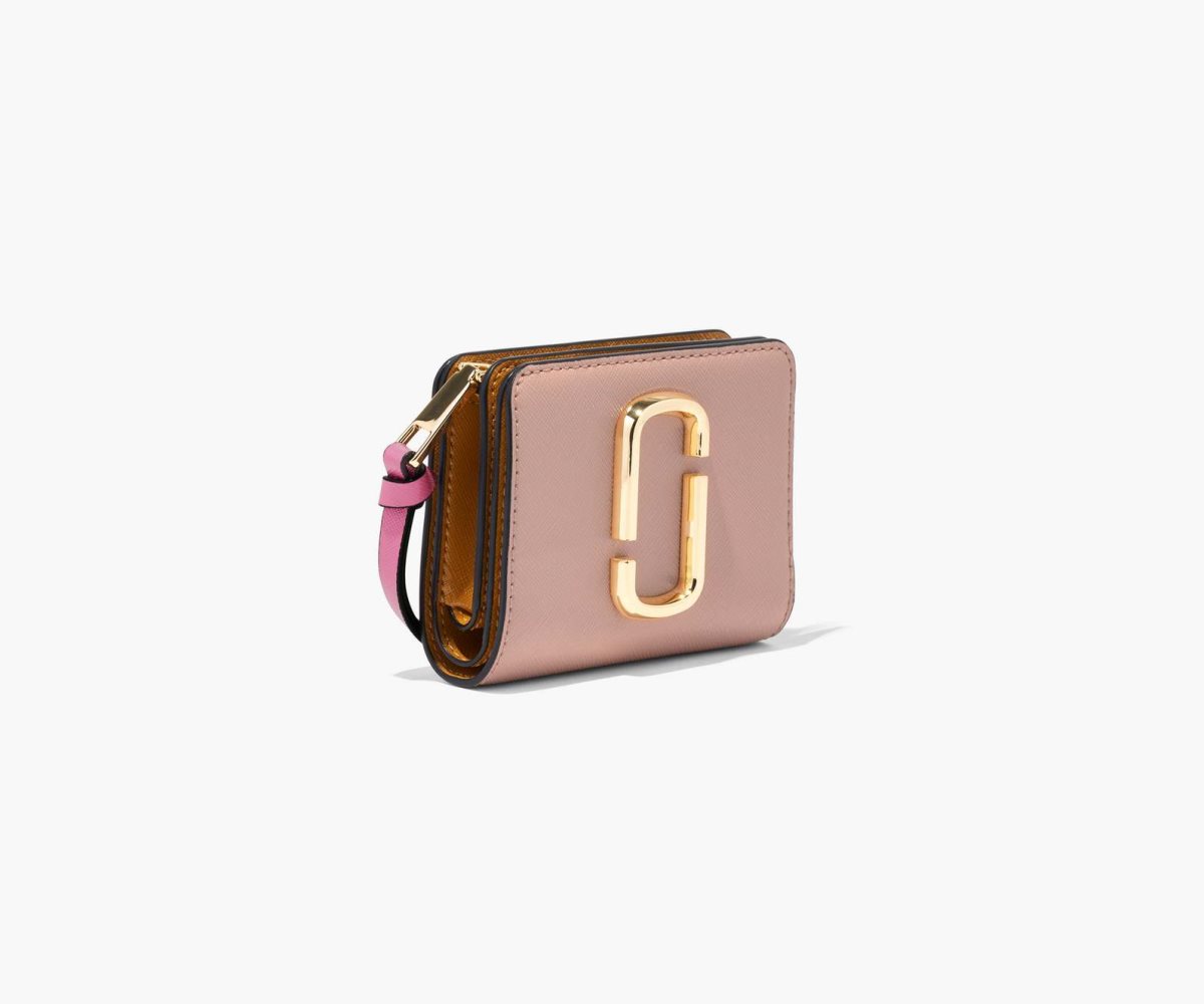 Marc Jacobs Snapshot Mini Compact Wallet Růžové Viacfarebný | PEMBA5801