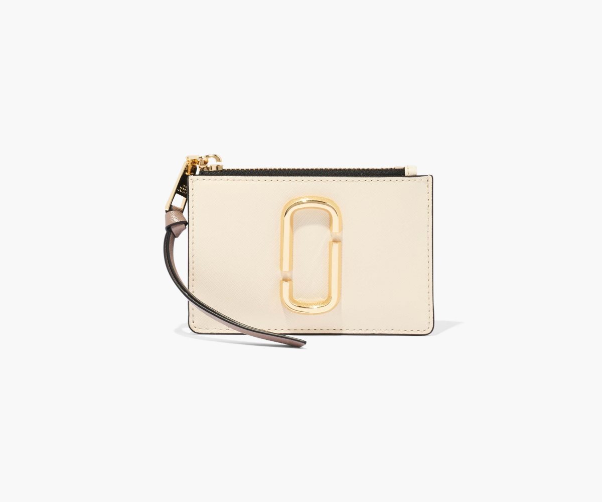 Marc Jacobs Snapshot Top Zip Multi Wallet Bílé Viacfarebný | DVJUF2415