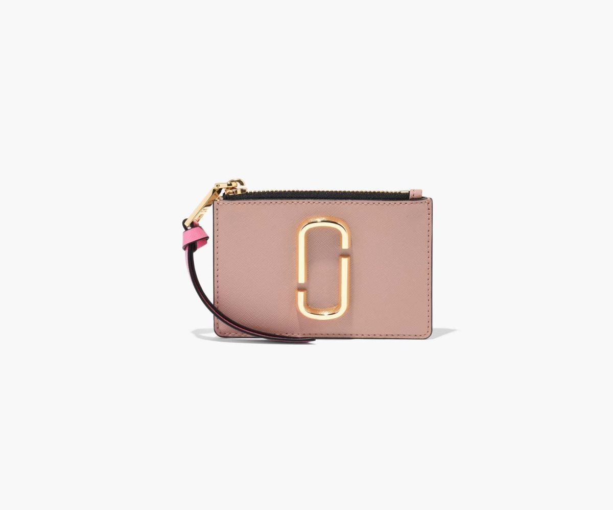 Marc Jacobs Snapshot Top Zip Multi Wallet Růžové Viacfarebný | IZNGT8210