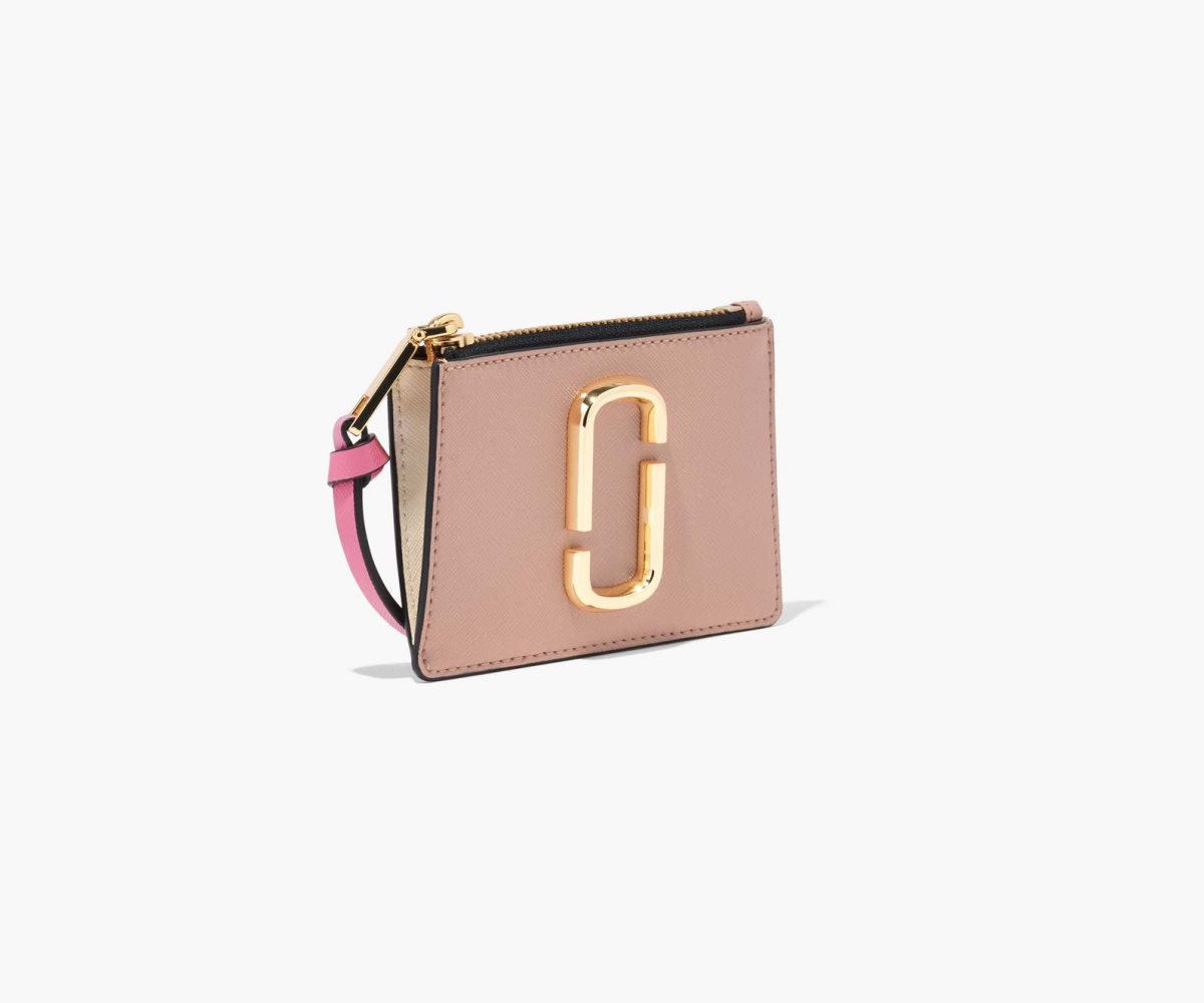 Marc Jacobs Snapshot Top Zip Multi Wallet Růžové Viacfarebný | IZNGT8210