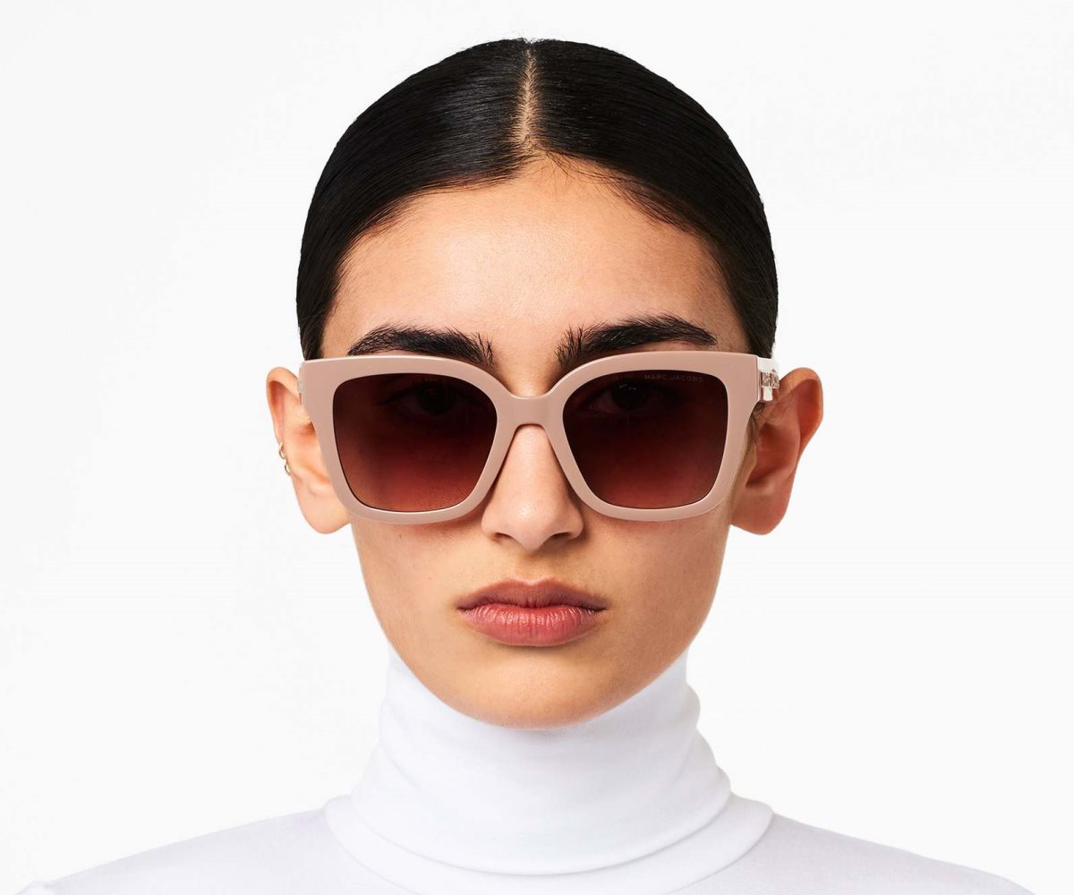 Marc Jacobs Square Sunglasses Béžový | BMNRG1492