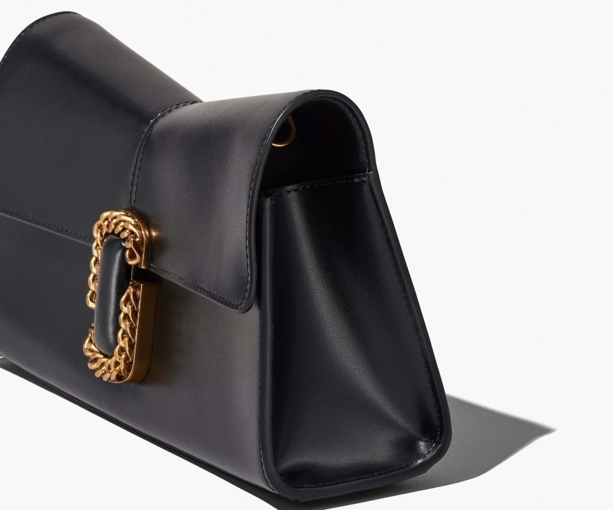 Marc Jacobs St. Marc Convertible Clutch Černé | JXRZE0731