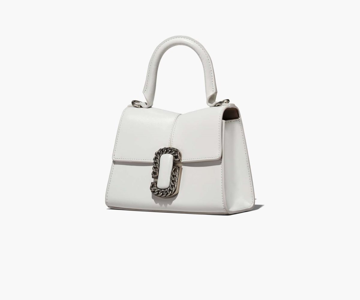 Marc Jacobs St. Marc Mini Top Handle Bílé | GLCIH8057