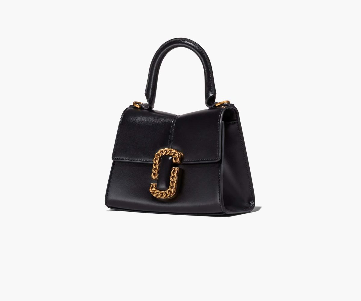 Marc Jacobs St. Marc Mini Top Handle Černé | SBVFW4697