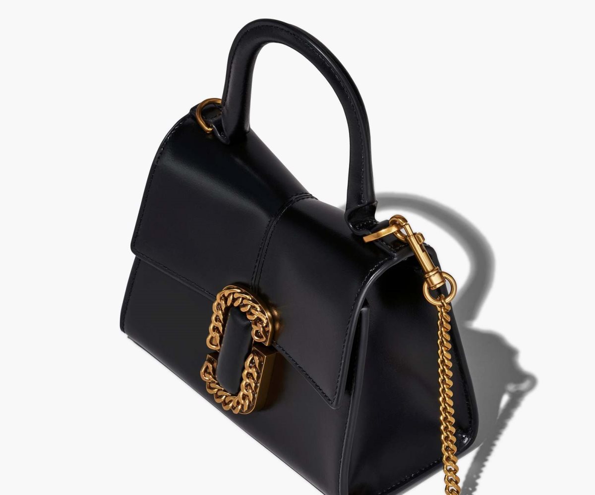 Marc Jacobs St. Marc Mini Top Handle Černé | SBVFW4697