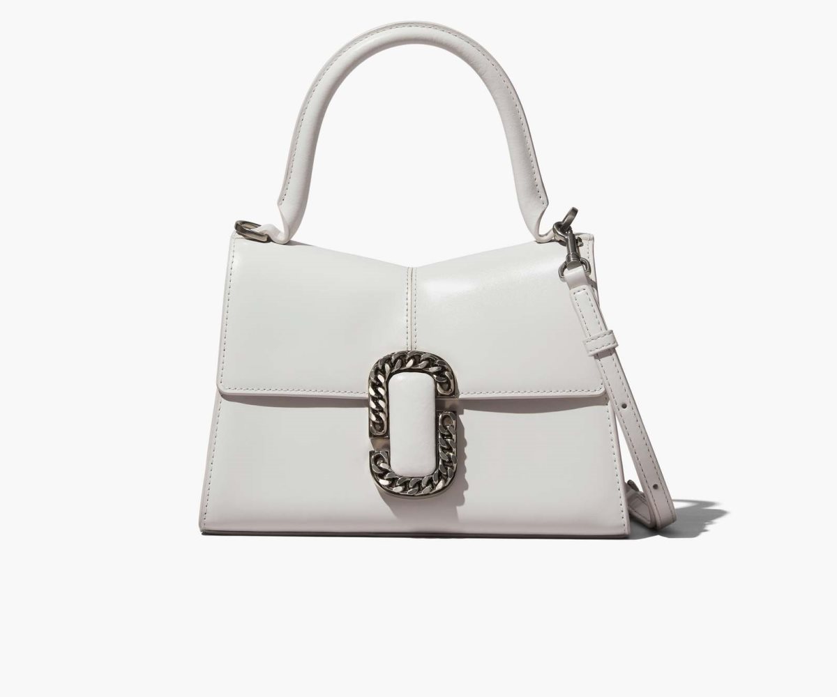 Marc Jacobs St. Marc Top Handle Bílé | BGJNK1037