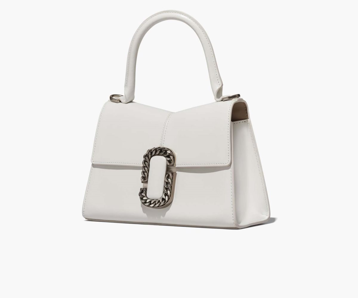 Marc Jacobs St. Marc Top Handle Bílé | BGJNK1037