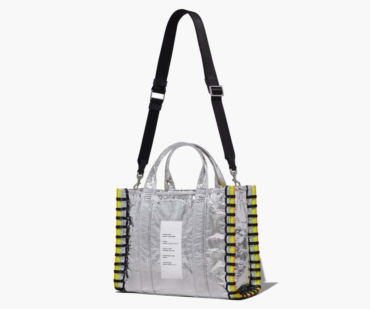 Marc Jacobs Tarp Medium Tote Stříbrné | QINUY4619