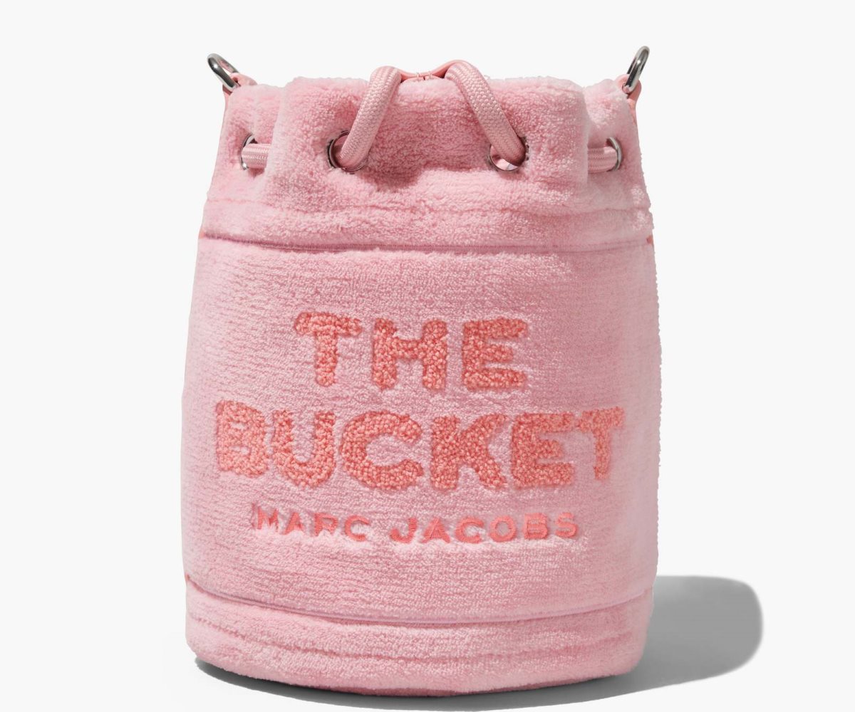 Marc Jacobs Terry Bucket Bag Světle Růžové | CYAPE2369