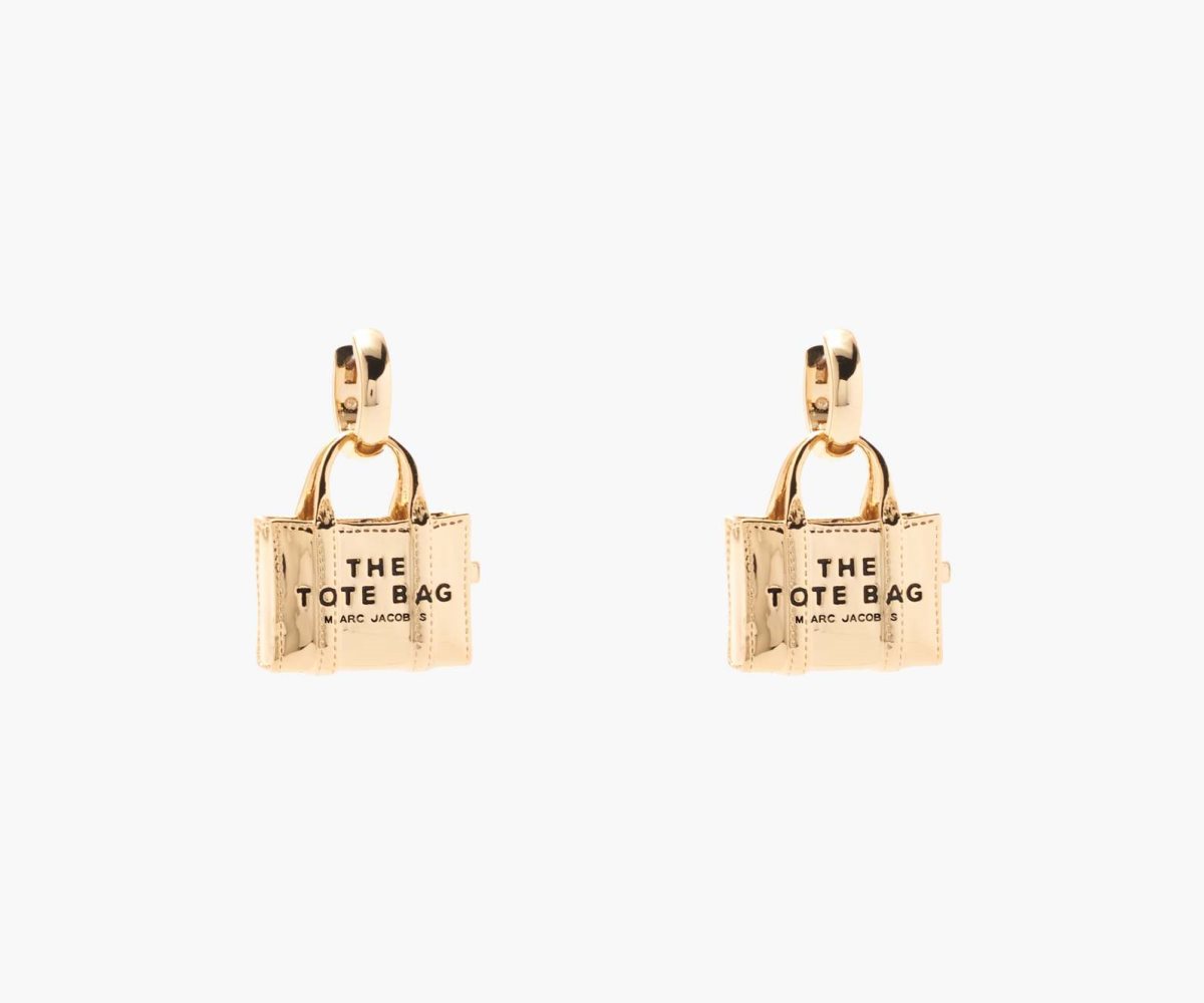 Marc Jacobs Tote Bag Earrings Světle Zlaté | YHJQS3807