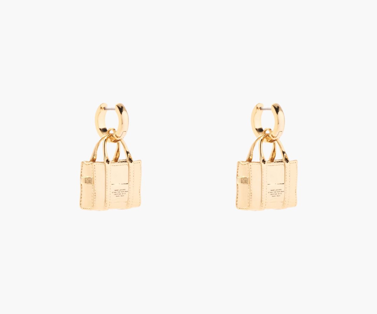 Marc Jacobs Tote Bag Earrings Světle Zlaté | YHJQS3807