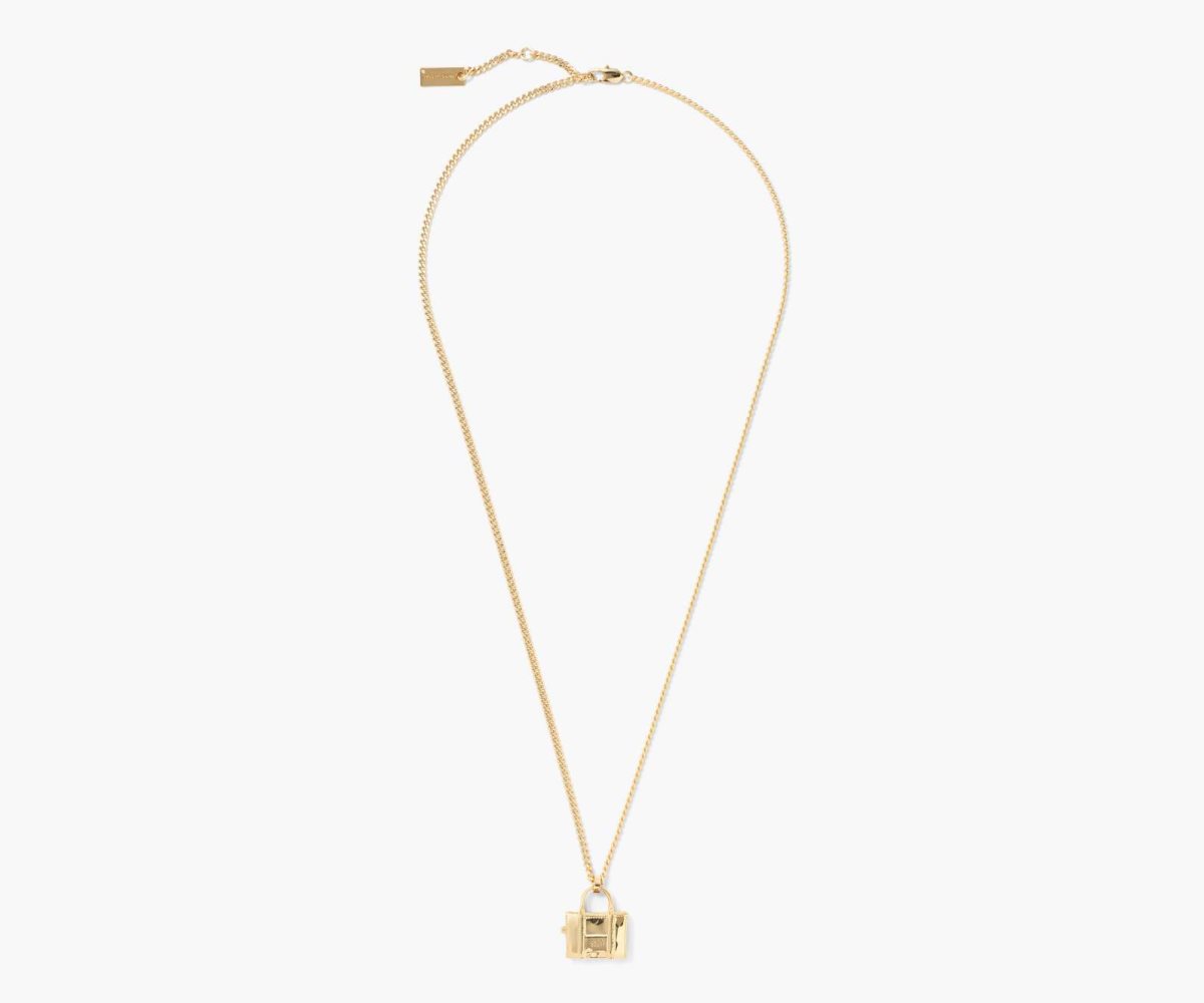 Marc Jacobs Tote Bag Necklace Světle Zlaté | VSZDL9726