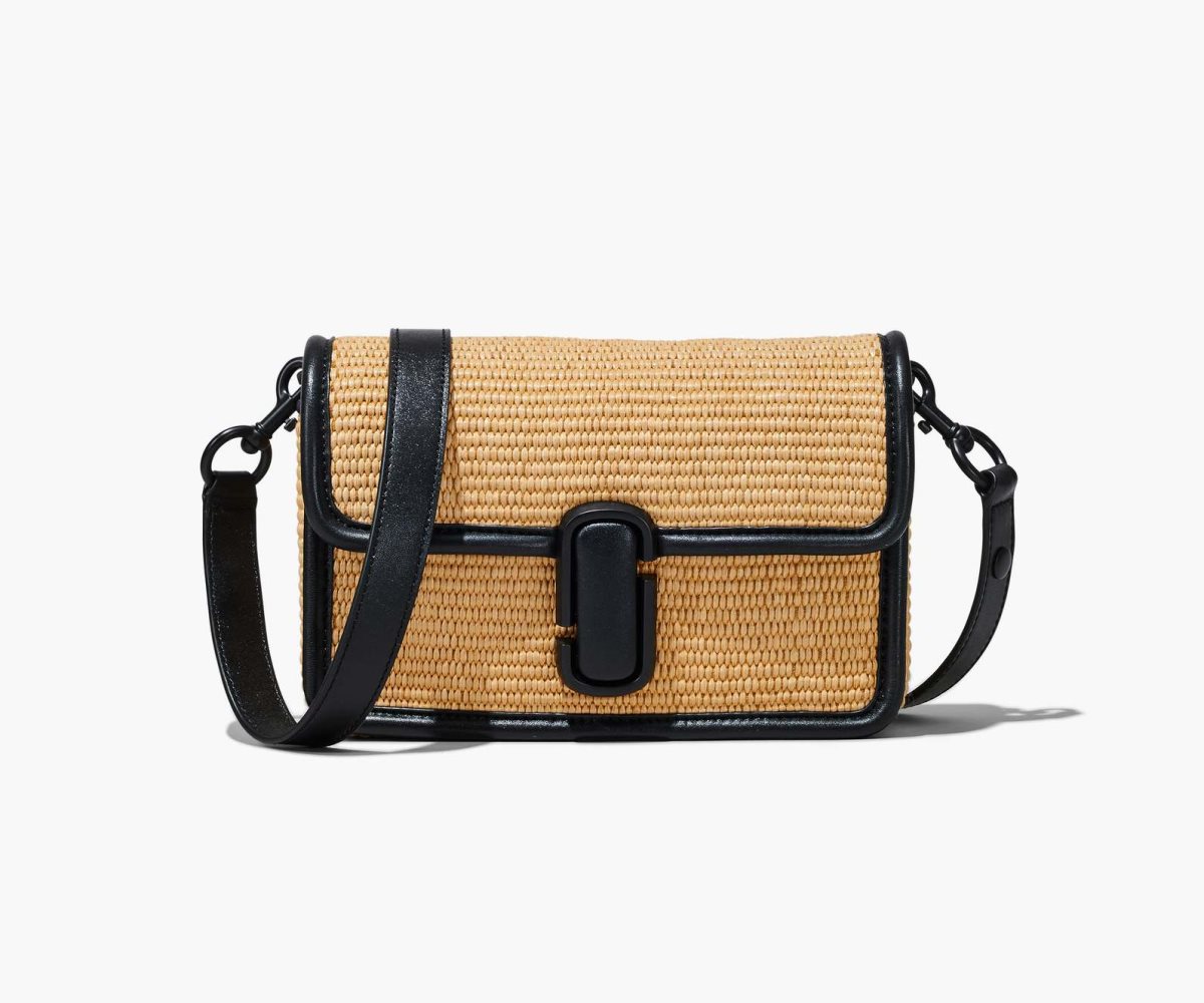 Marc Jacobs Woven J Marc Shoulder Bag Béžový | ZGCBX7341