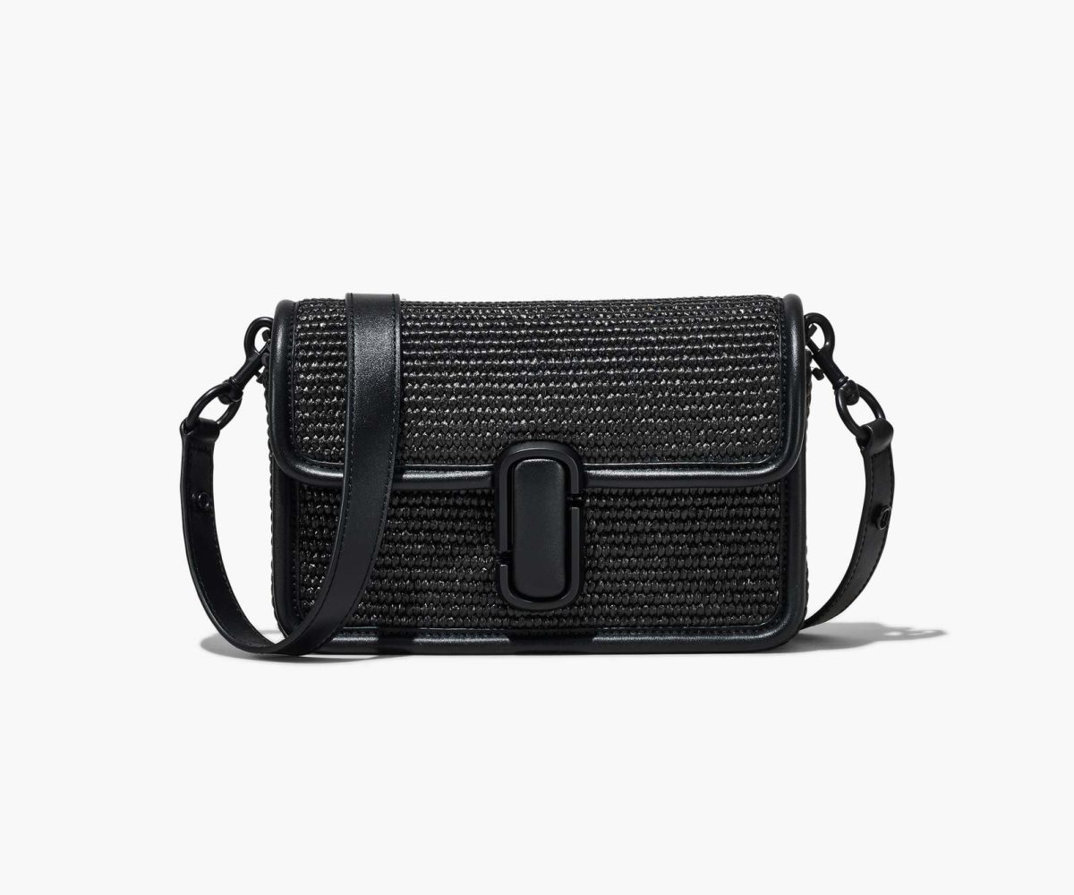 Marc Jacobs Woven J Marc Shoulder Bag Černé | ZHCMN4508