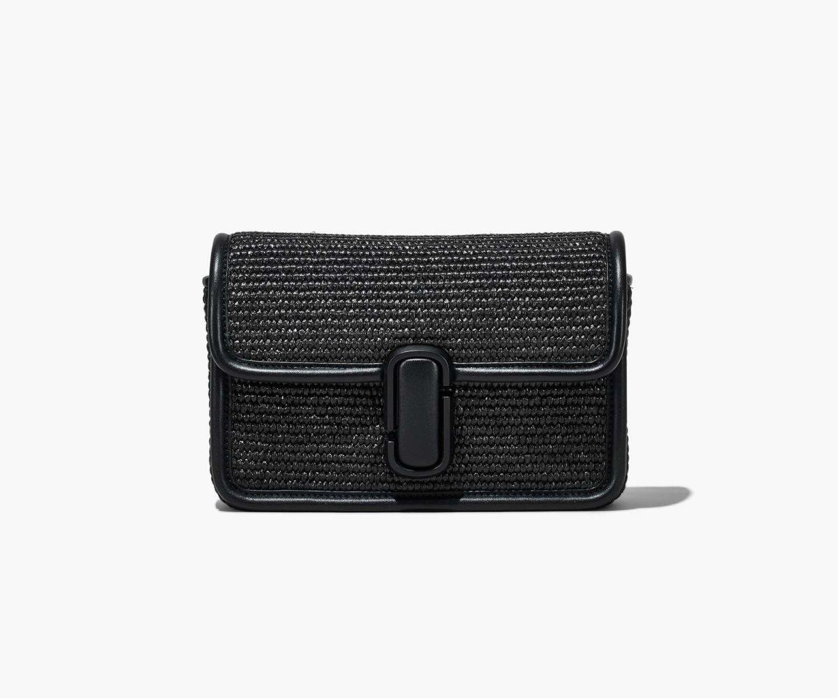 Marc Jacobs Woven J Marc Shoulder Bag Černé | ZHCMN4508