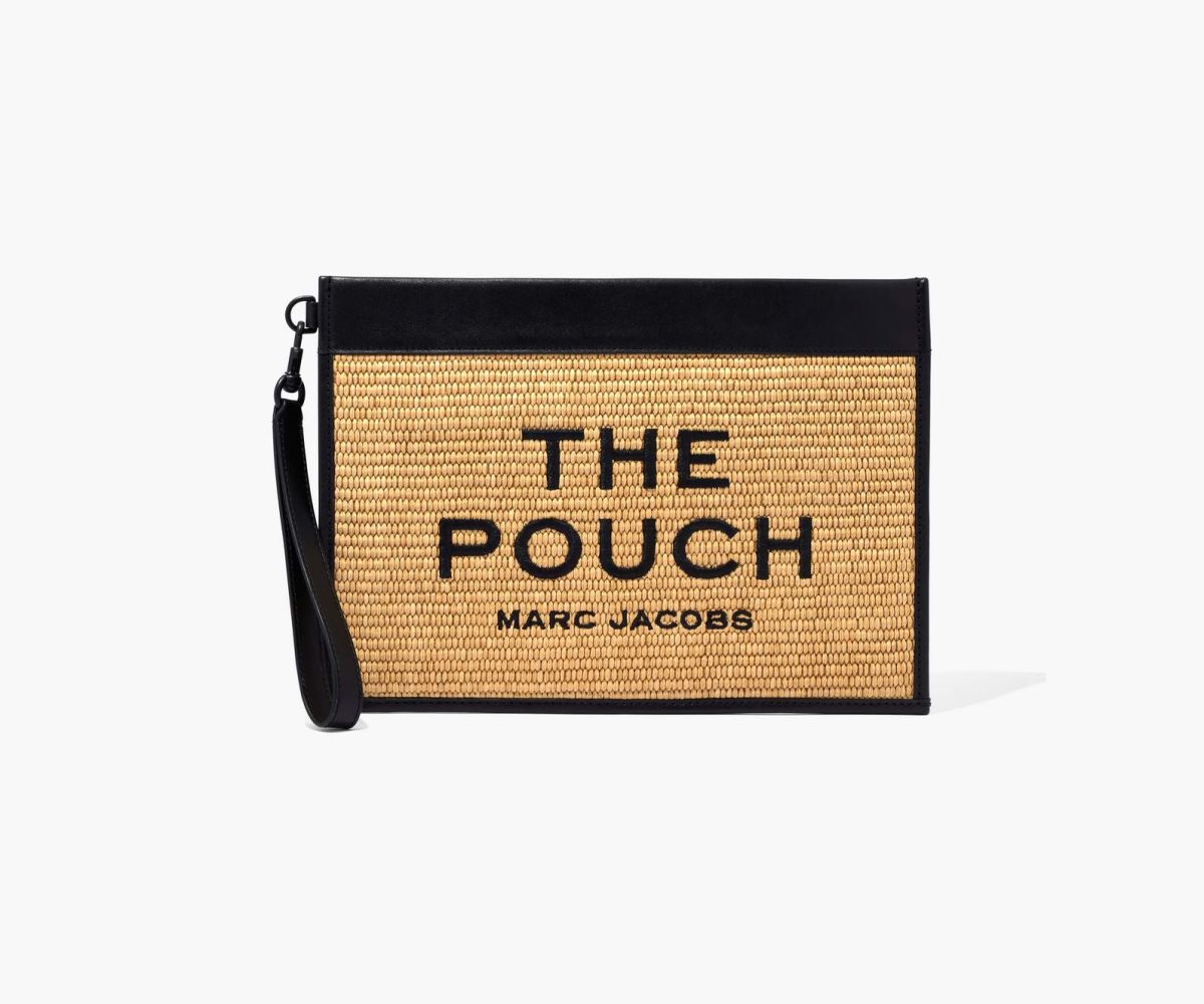 Marc Jacobs Woven Large Wristlet Béžový | GIEAH5164