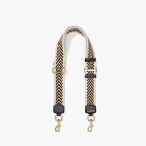 Marc Jacobs Arrow Webbing Páskové Černé Viacfarebný | EMICY0243