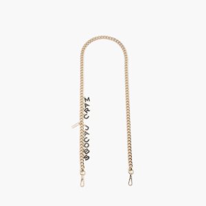 Marc Jacobs Charm Chain Crossbody Páskové Černé Zlaté | EYDVP9602