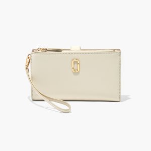 Marc Jacobs J Marc Phone Wristlet Bílé | RWCXF6724