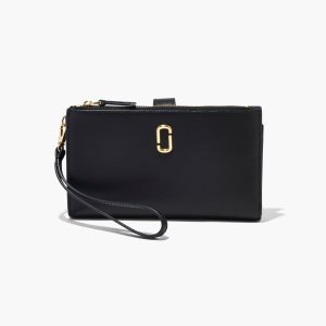 Marc Jacobs J Marc Phone Wristlet Černé | XQTMK3258