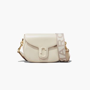 Marc Jacobs J Marc Saddle Bag Bílé | YADHS5870