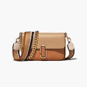 Marc Jacobs J Marc Shoulder Bag Hnědé Viacfarebný | HUTNJ4610