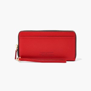 Marc Jacobs Læder Continental Wallet Červené | YCFQB2630