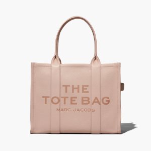 Marc Jacobs Læder Large Tote Bag Růžové | GYFQB9364