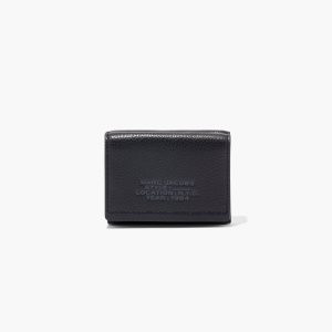 Marc Jacobs Læder Medium Trifold Wallet Černé | TSMVN2943