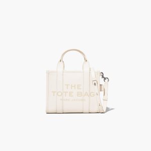 Marc Jacobs Læder Mini Tote Bag Stříbrné | ZXWDP5209