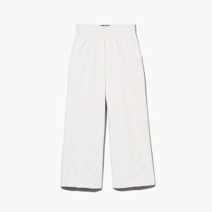 Marc Jacobs Monogram Oversized Sweatpants Bílé | KDUHE1276